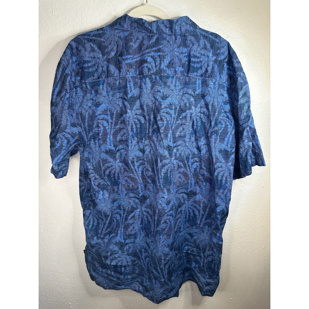 Ripzone Blue Tropical Button Down 2XL - Picture 3 of 4